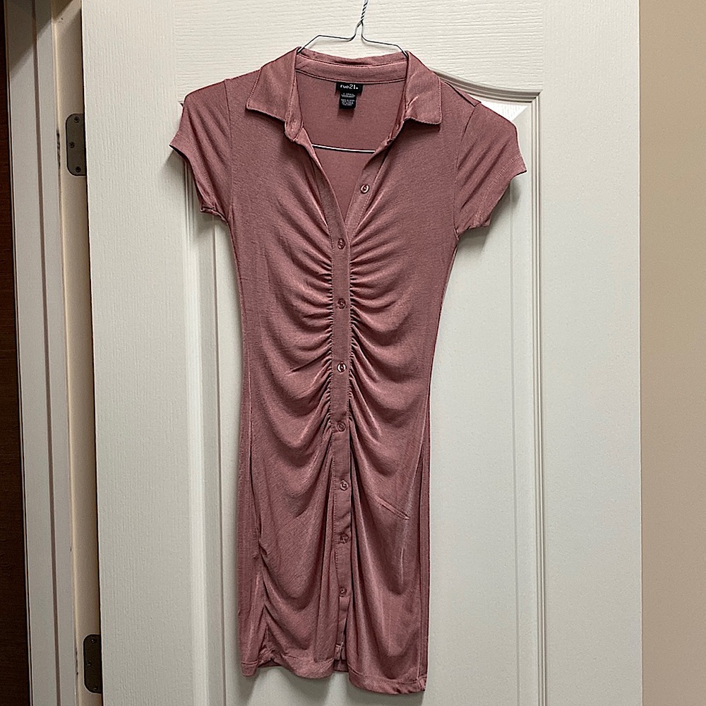 Pink powder dress , xs